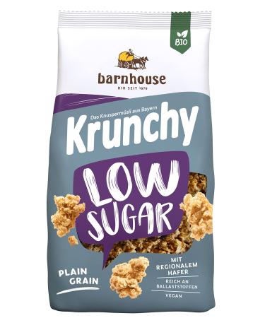 Organic Krunchy Oat Muesli Low Sugar 375g (Oats)