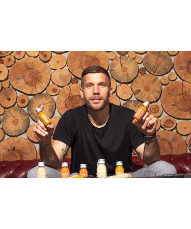 Carrot Shots Pack - for your inner beauty. Organic and vegan. NO sugar NO additives. 7 x 60 ml - Buy Online on GoSupps.com