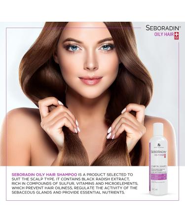 Seboradin Anti-Dandruff Shampoo for Greasy & Oily Hair | 400ml Hair Loss & Scalp Care for Psoriasis & Eczema - 1 Pack - Buy Online on GoSupps.com