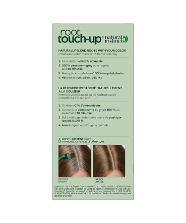 Clairol Root Touch-Up by Natural Instincts | Light Brown Permanent Hair Dye, Pack of 1 - 2.72 Ounce - Buy Online on GoSupps.com
