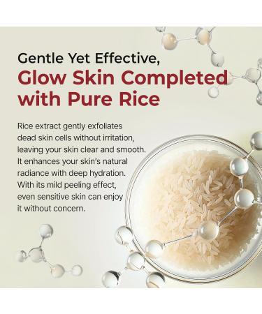 Dr.Melaxin Ampoule Gommage claircissant au Riz Blanc limination des Cellules Mortes de la Peau Exfoliant Doux pour Visage et Corps Pour Tous les Types de Peau Soin de la Peau Cor en 80ml - Buy Online on GoSupps.com