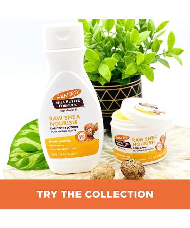 Palmer's Shea Formula Raw Shea Body Lotion - 8.5 oz Flip Cap Bottle - Hand & Body Moisturizer for Dry Skin - Buy Online on GoSupps.com