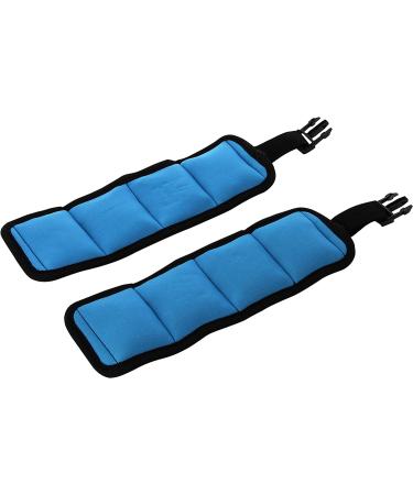 Kiefer 811400-10 Ankle/Wrist Weights (1-Pair) Light Blue - 1lb Each - Buy Online on GoSupps.com
