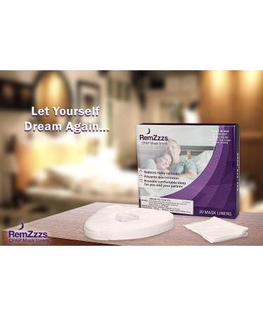 RemZzzs Full Face Cpap Mask Liners (K2-FM) - Reduce Air Leaks and Blisters - Cpap Supplies-Compatible with Resmed Respironics DeVilbiss - Buy Online on GoSupps.com