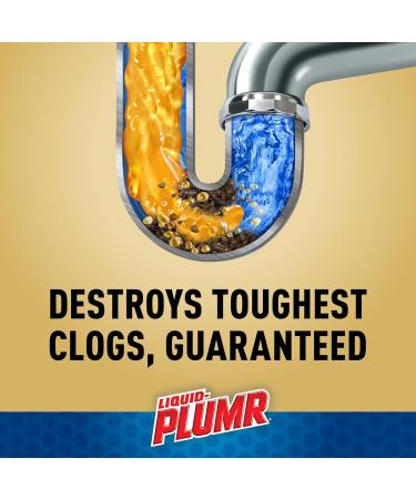 Liquid-Plumr Pro-Strength Clog Remover Full Clog Destroyer 32 Fluid Ounces 1 - Buy Online on GoSupps.com