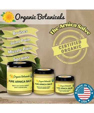 Pure Organic Arnica Salve | Sore Muscle & Joint Relief Cream for Stiffness Aches Bruising Swelling Sprains & More | 2 oz Arnica Cream 2 Ounce (Pack of 1) - Buy Online on GoSupps.com