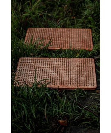 Generic Sadhu Board - Handmade Yoga Board with Galvanic Nails | Birch Wood | 0.8cm Nail Pitch | Perfect for Beginners | International Shipping Available - Buy Online on GoSupps.com
