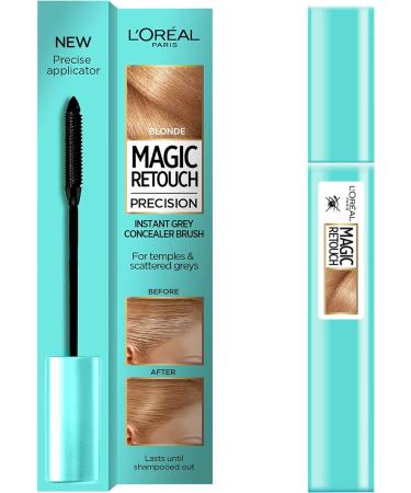 L'Oreal Magic Retouch Blonde Precision Instant Grey Concealer Brush 8ml - Pack of 1 - Buy Online on GoSupps.com