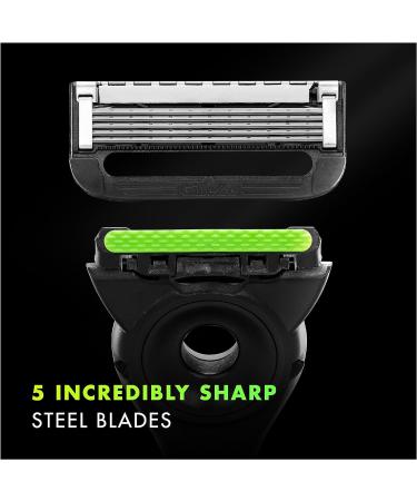 Gillette Labs Razor Blades Men Pack of 16 Razor Blade Refills Compatible with GilletteLabs with Exfoliating Bar and Heated Razor 16 count - Buy Online on GoSupps.com