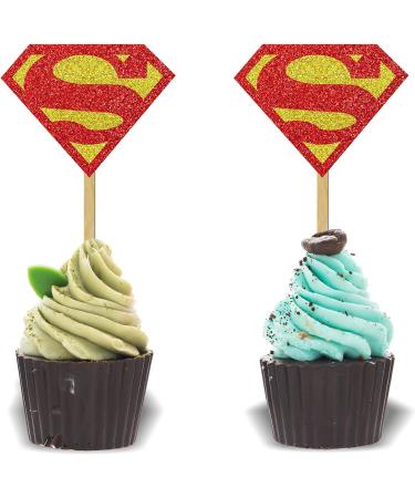 Seyal Suprman Cupcake Topper Superman Cupcake Topper - Buy Online on GoSupps.com