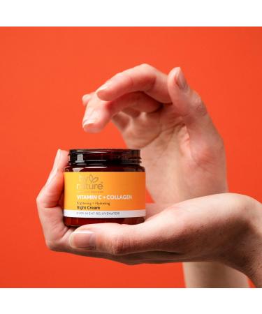 Vitamin C & Collagen Night Cream | Brightening & Hydrating - International Shipping Available - Buy Online on GoSupps.com