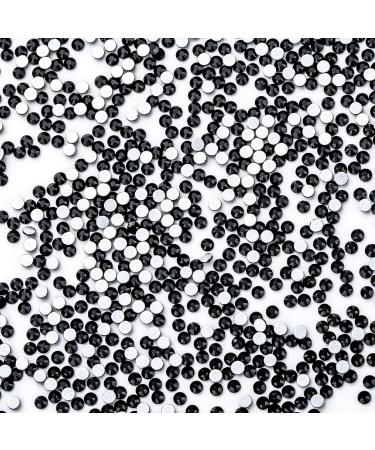 YHMQ 2160 Pieces Black Rhinestones for Nails - SS20 Nail Crystals (4.6-4.8mm) | Premium Quality Nail Art Supplies - Buy Online on GoSupps.com