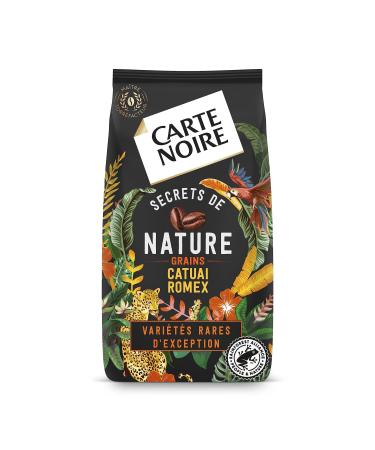 BLACK CARD - Carte Noire Secrets de Nature Grain Coffee - Catuai Romex - Rainforest Alliance Certified - Pack of 1 kg