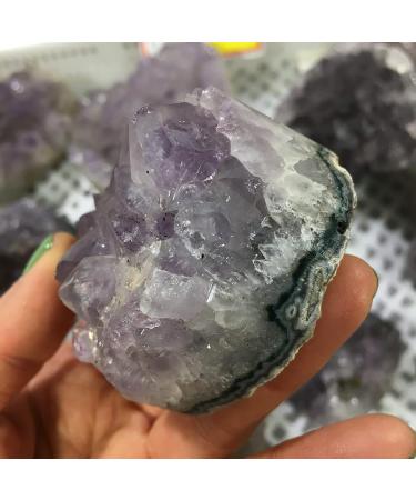 Natural Crystal Rough Natural Crystal Rough Natural Amethyst Quartz Purple Crystal Cluster Stones Specimen Home Decoration Crafts Decoration Ornament (Size : 100-150g) (Size : 100-150g) - Buy Online on GoSupps.com