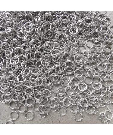 1000 pcs Stainless Steel Split Rings Jump Rings - 6mm for Jewelry Making DIY Crafts - Buy Online on GoSupps.com