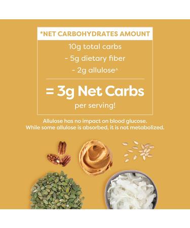 Kiss My Keto Peanut Butter Chocolate Chip Granola 9.5 oz - Low Carb Keto Snack - Buy Online on GoSupps.com