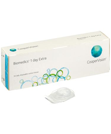 Biomedics 1 day Extra sphere daily soft lenses 30 pieces / BC 8.60 mm / DIA 14.20 mm / -5.00 diopters - Buy Online on GoSupps.com