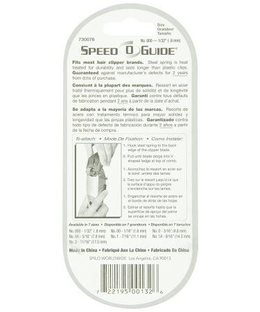Speed-O-Guide SPG0132 Clipper Comb - Red 1 Count - Pack of 1 - Buy Online on GoSupps.com