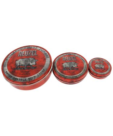 Reuzel Red Water Soluble High Sheen Pomade - No Dry Formula 35g Vanilla | International Shipping Available - Buy Online on GoSupps.com
