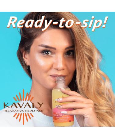Kavaly Non-Alcoholic Kava-Infused Spirit Shots Premium Alcohol-Free Kava Drink for Social Rituals and Mocktails Modern Alcohol Alternative Lemon Lavender 60 ml (12 Pack) - Buy Online on GoSupps.com