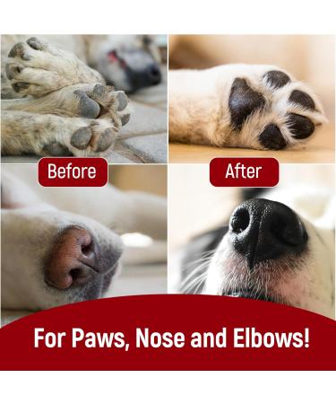 3-in-1 Pet Paw Balm for Dogs & Cats 100g - Healing Moisturizing Ointment Skin Smoother Cream Soothes & Heals Dry Cracked Paws Nose Elbows from Cold Hot Wounds. Natural Lick Safe Easy to Use - Buy Online on GoSupps.com