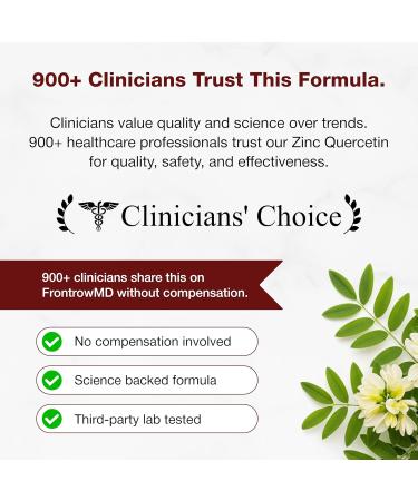 Zinc Quercetin 120 Capsules - Vegetarian Friendly | Immune Support Supplement - Buy Online on GoSupps.com