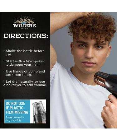 Sea Salt Spray for Men & Women - Beach Waves & Volume - Made in USA with Natural Sea Kelp, Argan Oil, Green Tea - 8 oz - Buy Online on GoSupps.com