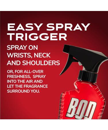 BOD man Fragrance Body Sprays Dark Ice 8 Fluid Ounce and Most Wanted 8 Fluid Ounce - Buy Online on GoSupps.com