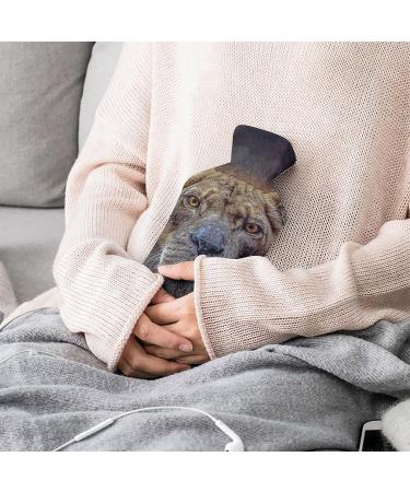 Leopard Hot Water Bottle with Plush Cover | Hand Warmer for Adults & Children | 26.5x15.3cm International Shipping - Buy Online on GoSupps.com