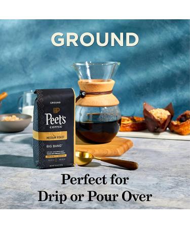 Peet's Coffee Dark Roast Ground Coffee - 18oz Bag, Single Origin Colombia - Buy Online on GoSupps.com
