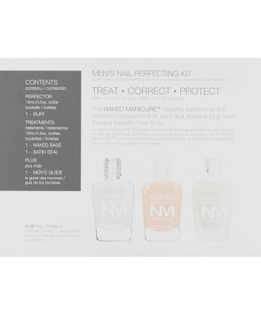 ZOYA Men's Starter Manicure Kit - 0.5 Fl Oz (Pack of 3) | Premium Nail Care for Men - International Shipping Available - Buy Online on GoSupps.com