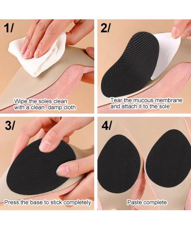 Skhaovs Anti-Slide Sole Pads - 10 Pairs of Self-Adhesive Shoe Protectors for High Heels Comfort & Safety - Buy Online on GoSupps.com