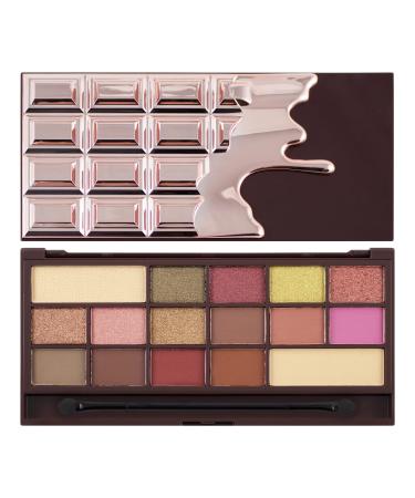 Makeup Revolution Eyeshadow Palette Rose Gold Chocolate Bar