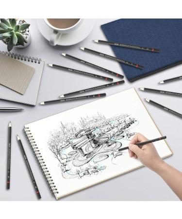 37-Piece Drawing Sketching Pencils Set with Sketchbook and Accessories for Kids and Adults - Art Kit for Beginners - Buy Online on GoSupps.com