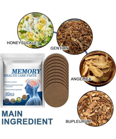 Memory Enhancement Patch Improve Focus Adhesive Increase Memory Brain Health 20pcs - Buy Online on GoSupps.com