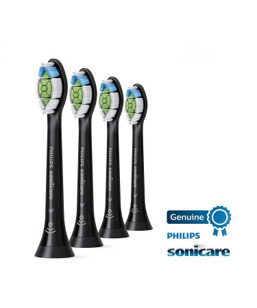 Philips Sonicare DiamondClean Replacement Toothbrush Heads - 4 Black Heads (HX6064/95) - Buy Online on GoSupps.com
