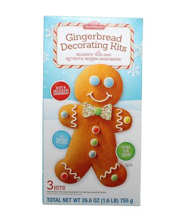 Stockmeyer Giant Soft Gingerbread Man Kit - Set of 3 - German Imported - 26.6 oz - Buy Online on GoSupps.com