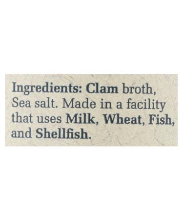 Bar Harbor Clam Juice 8 oz - Pure & Natural Sea Flavor - Buy Online on GoSupps.com