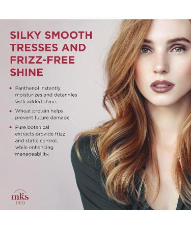 MKS Eco X Leave-In Treatment & Detangler with Moroccan Argan Oil & Hemp Seed Oil - Vegan & Cruelty Free - 10 Fl Oz - Buy Online on GoSupps.com