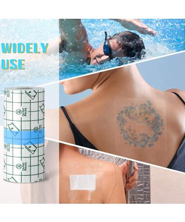 Waterproof Transparent Bandage 5cm x 10m - Anti-Allergic Shower Plaster Roll for International Shipping - Buy Online on GoSupps.com