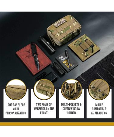 OneTigris MOLLE Admin Pouch 8" x 5" x 2.5" Multicam - Buy Online on GoSupps.com