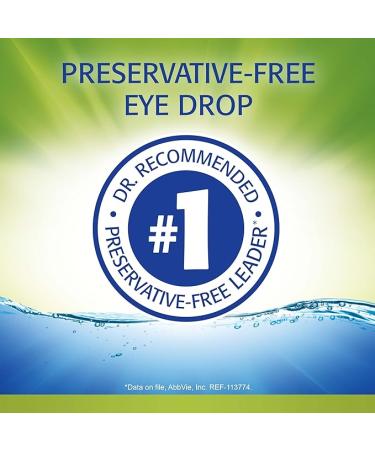 Refresh RELIEVA Xtra Preservative-Free Tears Lubricant Eye Drops 0.33 fl oz (10 mL) - Buy Online on GoSupps.com