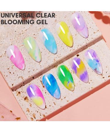 Vishine Blooming Gel 16ml - UV LED Soak Off Nail Art Polish for DIY Flower Watercolor Magic Manicure - Buy Online on GoSupps.com