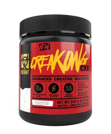 MUTANT CREAKONG CX8 | Advanced Creatine Multiplier | Creatine + Amino Acid Supplement - 249 g | 30 Serving - Buy Online on GoSupps.com