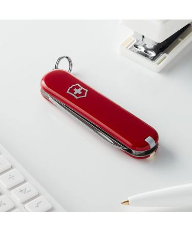 Victorinox Classic SD Red 7-Function Pocket Knife - Compact & Versatile - Buy Online on GoSupps.com