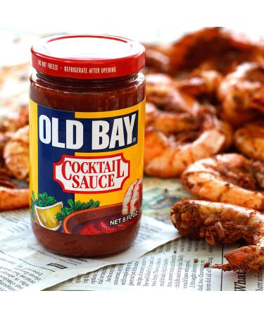 OLD BAY Cocktail Sauce - 8 fl oz | Authentic Seafood Flavor - Buy Online on GoSupps.com