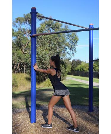 icyzone Open Back Yoga Tank Top - Medium Black/Golden Brown | Women's Racerback Activewear - Buy Online on GoSupps.com