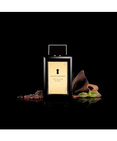 Antonio Banderas The Golden Secret Eau De Toilette Spray 100ml/3.4oz 3.4 Fl Oz (Pack of 1) - Buy Online on GoSupps.com