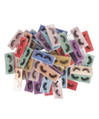 Wholesale Faux Mink Eyelashes - 10 Styles, 60 Pairs, 3D Lashes in Portable Boxes - Buy Online on GoSupps.com