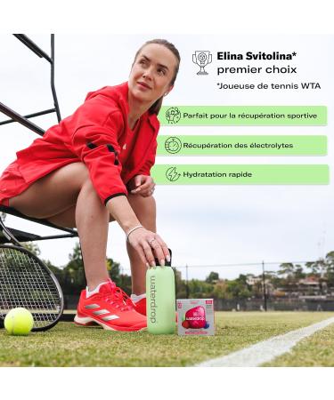 waterdrop Microlyte Berry - Coffret Hydratation aux Electrolytes 36 Cubes de Boisson Aromatis e avec Magnesium & Calcium V gan Sans Sucre Vitamines Boisson Faible en Calories pour le Sport Coffret Microlyte BERRY - Buy Online on GoSupps.com